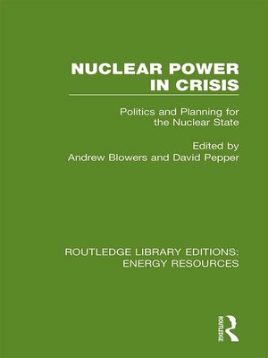 cover image of Nuclear Power in Crisis